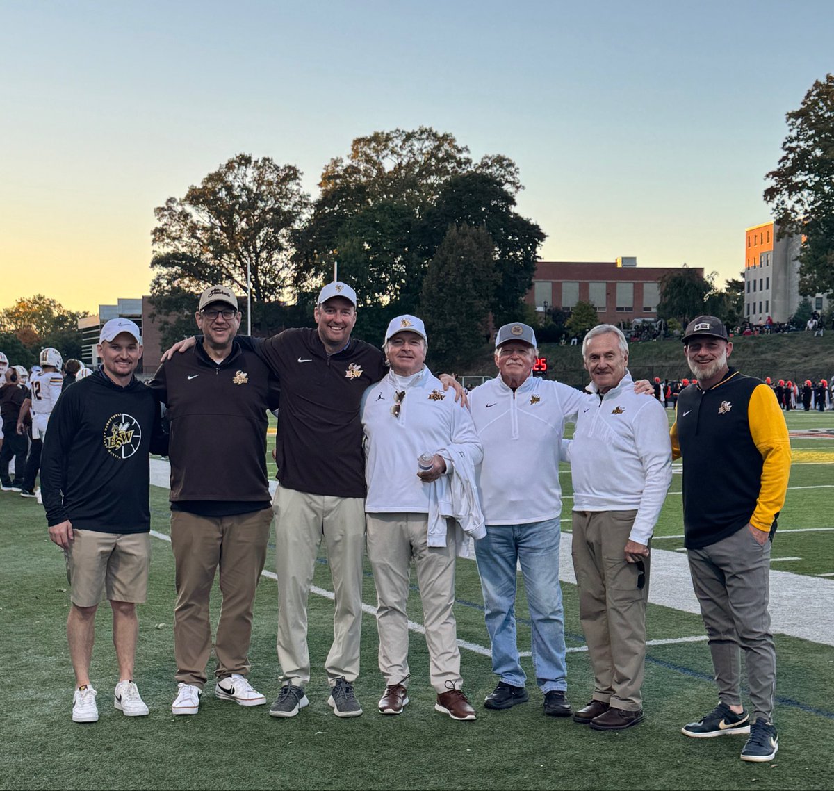 BWAthleticsAD's tweet photo. Great day all around for @bwathletics topped off by a great winning Tiffin Ohio.  Congratulations to @BWFootball_ for the big win and enjoyed watching it with this group! https://t.co/Bvr3WXz0Z6