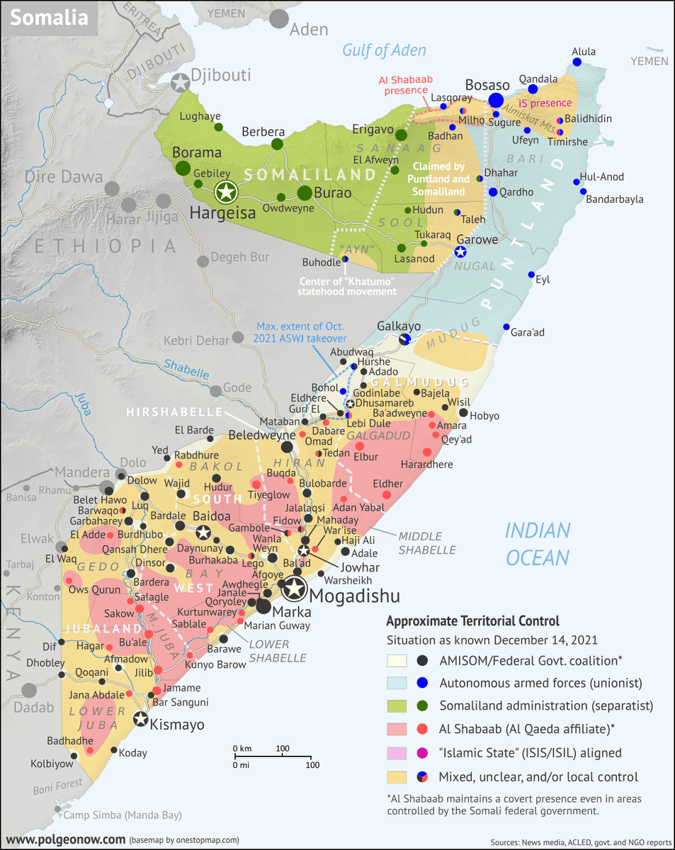 aj_geo_analysis's tweet photo. 𝗦𝗼𝗺𝗮𝗹𝗶𝗮 𝗝𝘂𝘀𝘁 𝗧𝘂𝗿𝗻𝗲𝗱 𝗼𝗻 𝘁𝗵𝗲 𝗛𝗼𝘂𝘁𝗵𝗶𝘀 𝗮𝗻𝗱 𝗼𝗻 𝗜𝘀𝗿𝗮𝗲𝗹 𝗶𝗻 𝘁𝗵𝗲 𝗦𝗮𝗺𝗲 𝗕𝗿𝗲𝗮𝘁𝗵...

The Red Sea coastline is splitting into overlapping alignments, and Somalia just showed how tangled it has become.

The sequence I have been watching across the Horn of Africa because of business interests that I am able to talk about for the first time is showing up on the map:

1. In December 2025: Israel recognises Somaliland, the breakaway region, and moves toward a naval base at the port of Berbera. Mogadishu calls it a violation of its sovereignty.

2. July to September 2026: the Ansrallah Houthis in Yemen push along and seize Yemen's Red Sea coast and intensify their strikes on Saudi Arabia.

3. October 2026: the Houthis claim a ballistic-missile and drone strike on an Aramco facility in Riyadh itself. Fire and smoke are seen near the site.  Saudi Arabia and Aramco say nothing. The same day, Yemeni government forces hit Houthi positions in Sana'a and the northwest.

4. October 2026: in an Al Jazeera exclusive interview I watched, the Somali President Hassan Sheikh Mohamud names the Ansrallah Houthis in Yemen as the problem. 

He said: "In real time, it is the Houthis that are aggressive, that are outside the international law or international framework", choking navigation through Bab al-Mandeb.

I see this as interests that explains the move from Somali, not his slogans. 

Somalia sits across the Gulf of Aden from a coast the Houthis now hold. 

That control threatens Somali ports, shipping revenue and a refugee flow that already lands on its shores, which is why Mogadishu now lines up behind the Saudi-led effort to reopen the strait because it needs the flow to open.

In the same interview, Mohamud rejects any Israeli presence "under any circumstances", calls the Berbera move part of a "Greater Israel" project, and vows to resist it. Somaliland, a part of breakaway region of Somali has signed several agreements with Israel as of recent and tilts toward Israel. 

Somalia fights both the Houthis and Israel at once with this statement and with the interview.

That is the shape of this war now. Alignments no longer run in clean blocs. A single capital can oppose the Iranian axis and the Israeli one in the same breath, because each threatens a different interest. 

The coalition against the Houthis is widening, but each capital joins only where its own interest is threatened, and Somalia will go no further.

Please be sure to follow if you are new here as I examine the issues that headlines do not cover. 

𝗦𝗜𝗚𝗡𝗔𝗟, 𝗡𝗢𝗧 𝗡𝗢𝗜𝗦𝗘!!