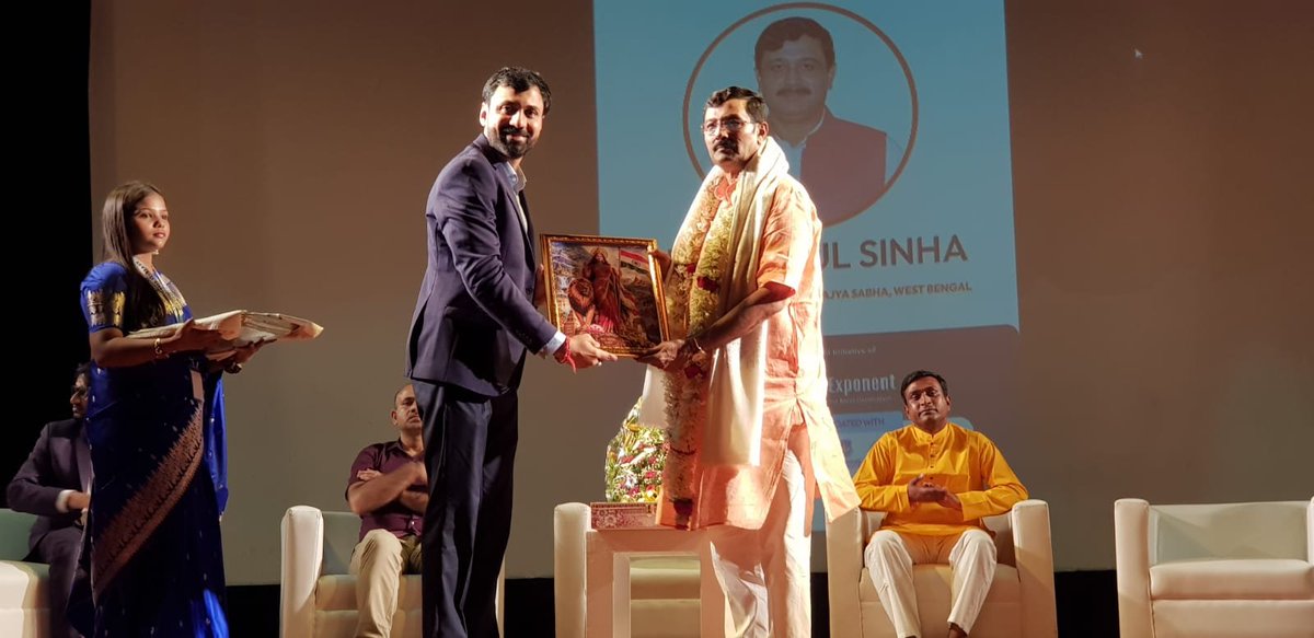 RahulSinhaBJP's tweet photo. আজ রাজারহাট নিউটাউনের রবীন্দ্র তীর্থে আয়োজিত Euphoria GenX Convocation Ceremony 2026-এ অংশগ্রহণ করলাম।

নবীন স্নাতকদের জীবনের এই বিশেষ মুহূর্তে তাঁদের সাফল্যের জন্য আন্তরিক অভিনন্দন ও আগামী দিনের পথচলার জন্য শুভেচ্ছা জানাই। https://t.co/AHfQexmDT7