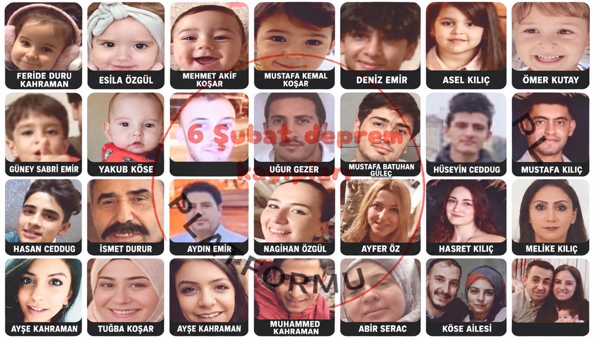 6subatkayiplari's tweet photo. #deprem kendini unuturmuyor !

Deprem davalarına sahip çık , bugün çıkım ki yarın sende benim gibi olma ! 
Bak bir habere hasret 
Buralarda adalet  arıyoruz 😔⚖️ https://t.co/dWOGkpLq5p