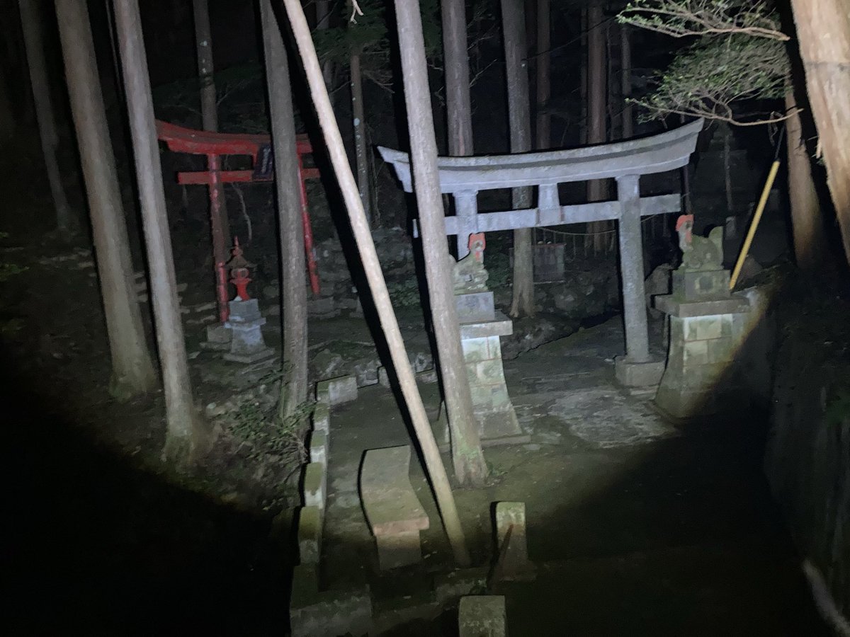 nobigon_ch183's tweet photo. 配信ありがとうございました。
過去トップに入りそうなくらい雰囲気ありました。階段が急すぎて鎖ついてるし廃墟化してる稲荷神社は中々危ないと聞いたことがある… https://t.co/RQJRLXqHXA