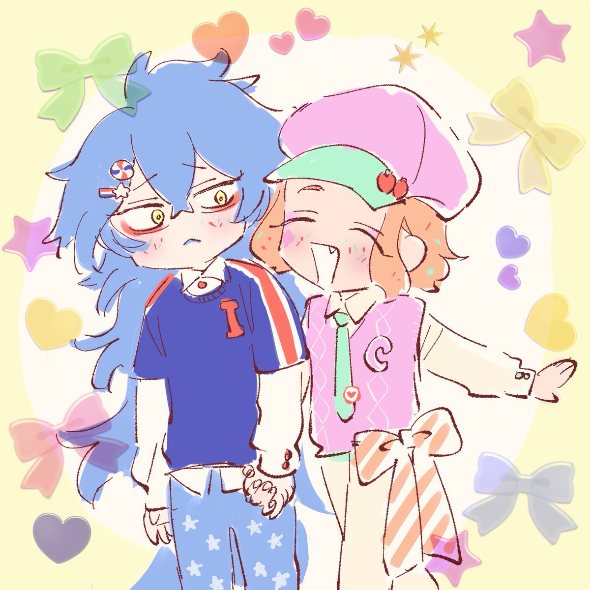 nigetorunja's tweet photo. 明日早いからとりあえず落書き
イデケイ🍭🌟🍬💝 https://t.co/JbcQFdvQI4