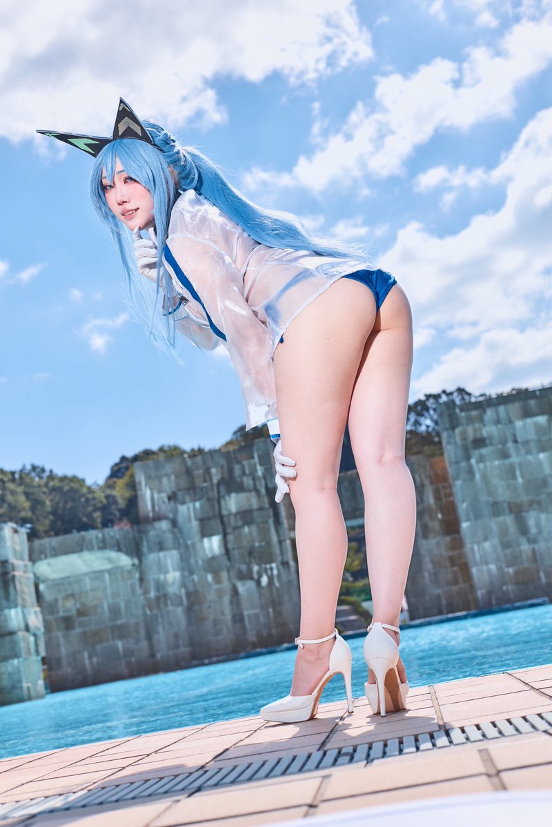 Oz_3bu6's tweet photo. ・

NIKKE Cosplay 
            ヘルム⚓アクアマリン

・
#NIKKEcopslay 
#鴨コス https://t.co/tQoLwrx3iE