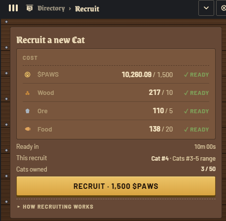 CryptoTt21's tweet photo. If you like gacha games and opening boxes, @pawsofsherwood lets you test your luck and buy heroes spending less than 1.5 dollars!

https://t.co/gvy5OGuBih

Eligible for Paws of Sherwood Creator Rewards. https://t.co/H6KdtyUNGC