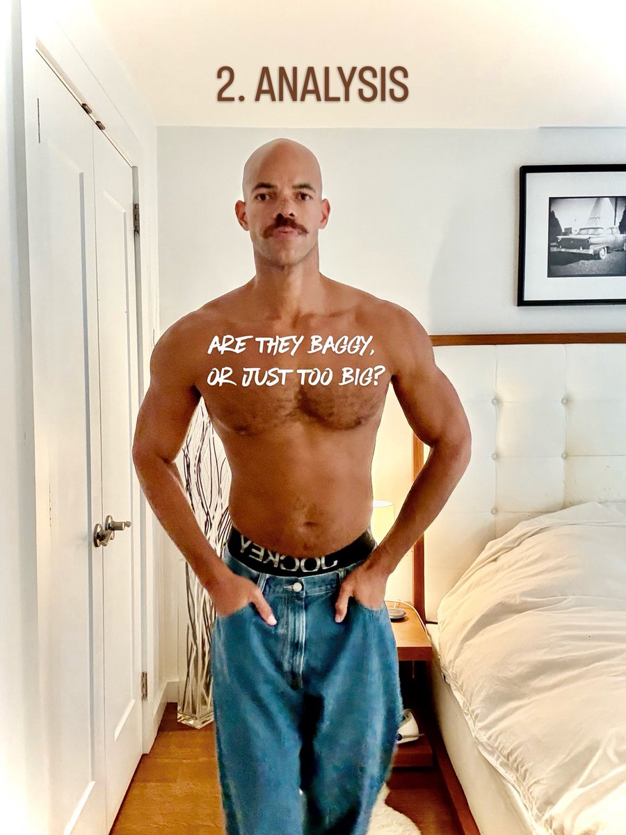 JasonOffDuty's tweet photo. Trying on jeans in your 40s has somehow become a six-stage emotional process.

A thread, because apparently both the jeans and X have limits. 🧵 https://t.co/t86kAhJVyC