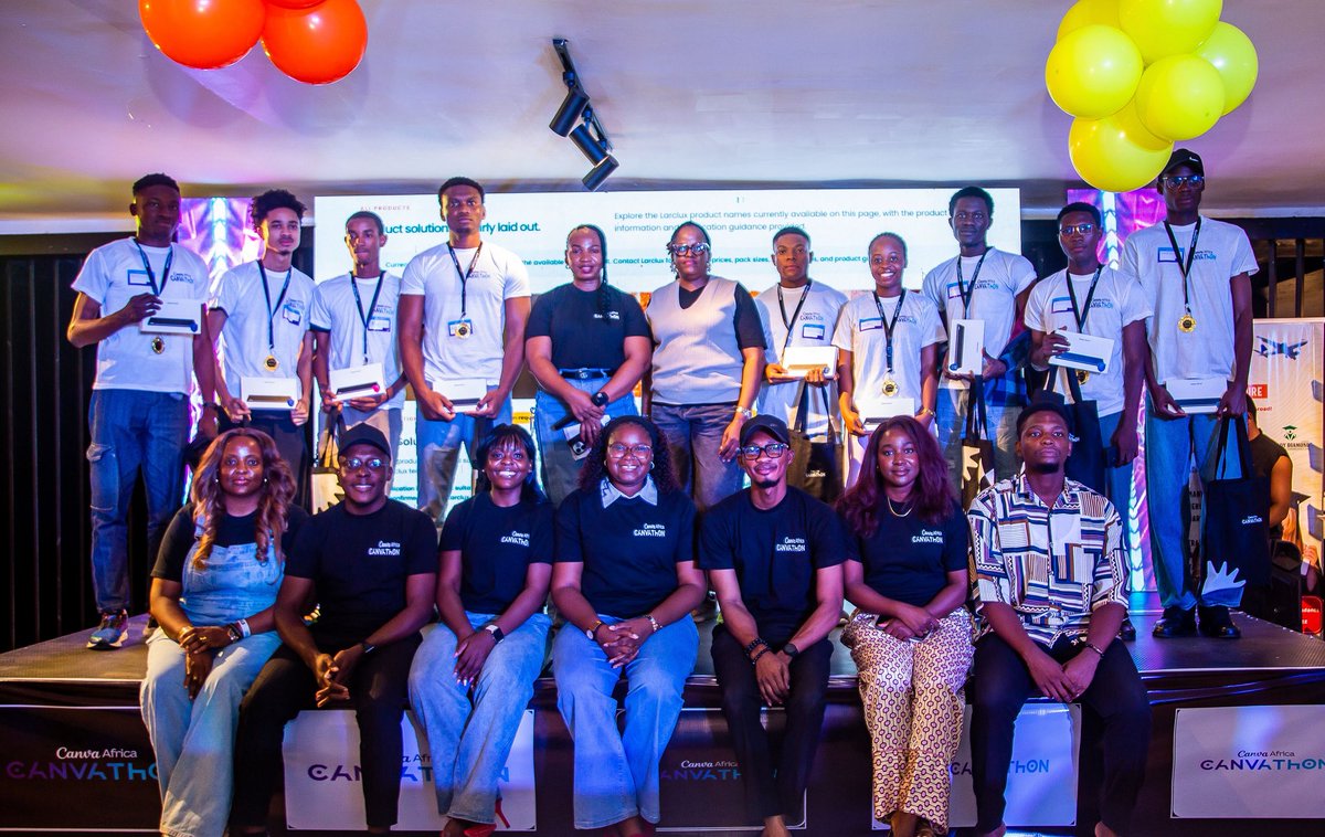 thejollyjude's tweet photo. The biggest @canva competition ever!
First African edition.
Glad to have been a part of this
#Canvathon #CanvathonAfrica #CanvaAfrica https://t.co/OvZW2SCuDx