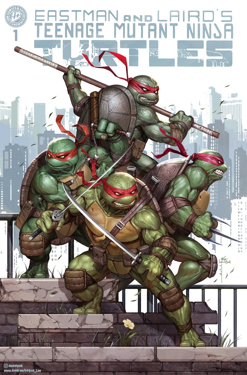 inhyuklee's tweet photo. Teenage Mutant Ninja Turtles #1 Facsimile
- InHyuk Lee NYCC Exclusive cover
• Limited to just 300 copies
• Find this at The Comic Mint / TCM Press — Booth 3635 at New York Comic Con! https://t.co/jllBwX3hf8