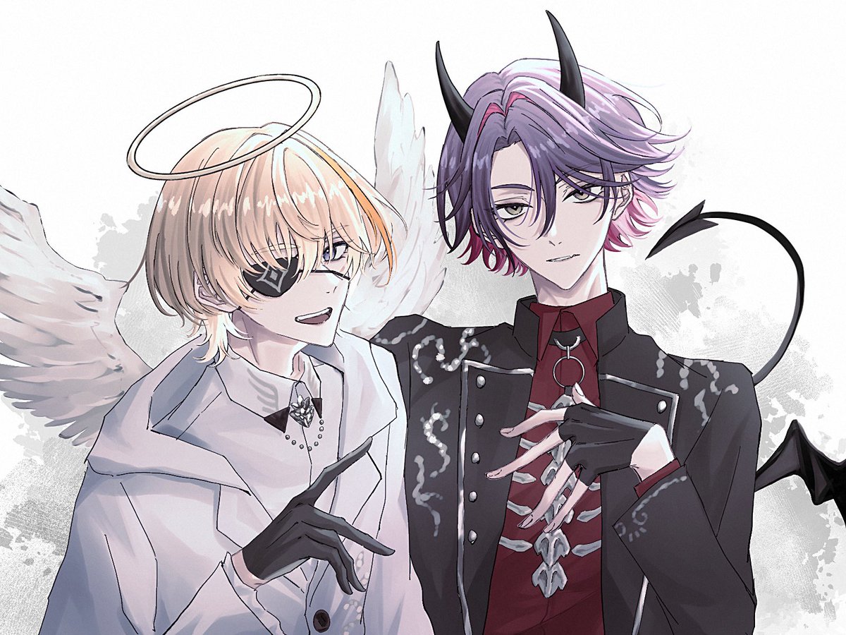 tuki_d06's tweet photo. てんしの日らしいので、てんあく再掲
意外と描いていた🎶 https://t.co/R9OtFQzXha