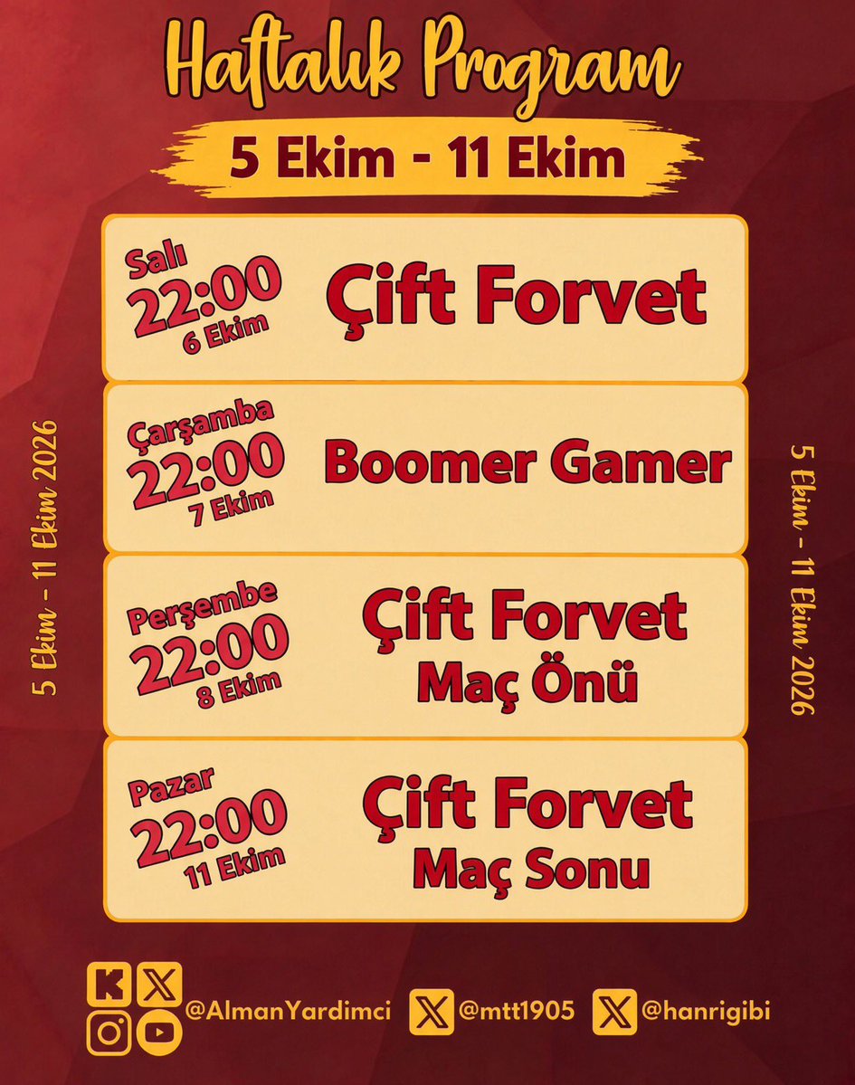 almanyardimci's tweet photo. Herkesi bekleriz..

🎙️ @mtt1905 
🎙️ @hanrigibi 
📺 https://t.co/AybAIhEZCT https://t.co/bgieVOODiV