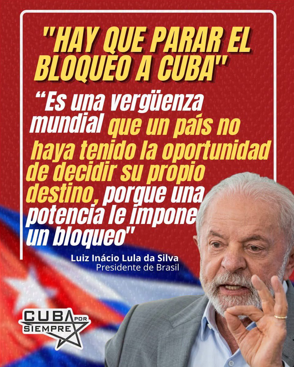 AgroAbttLT's tweet photo. #CubaNoEstaSola
#CubaEstáFirme
#CubaNoEsUnaAmenazaElBloqueoSí 
#AbttLasTunas https://t.co/pFqlAOxFke