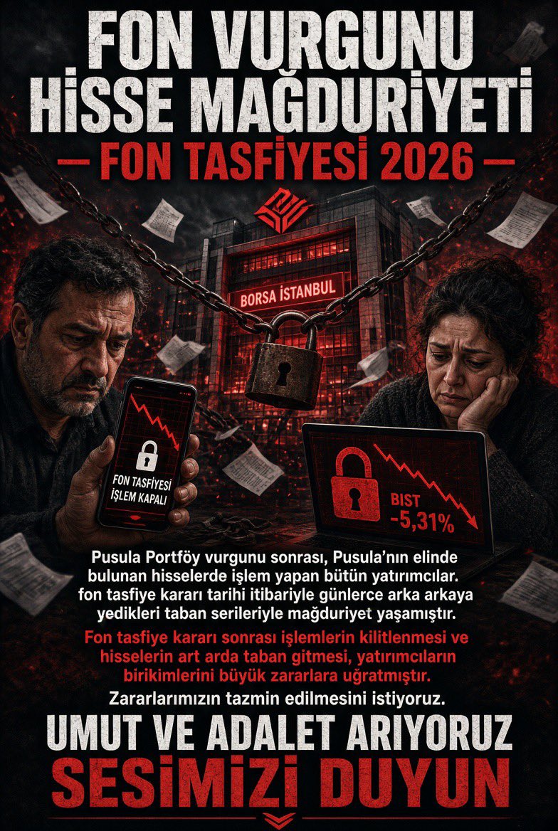 forex_yazilimi's tweet photo. #hedef
#info
#hdfgs
#gundg
#tera
#ktlev
#trhol
#pekgy
#tehol

Sayın Cumhurbaşkanın @RTErdogan 

Yüzbinlerce yatırımcı olarak borsada herkes riski satın aldı evet ama kimse fon tasfiyesi adı altında dolandırılmayı satın almadı .

@_cevdetyilmaz @memetsimsek  @abakingurlek @spk https://t.co/u4ghpbuCAG