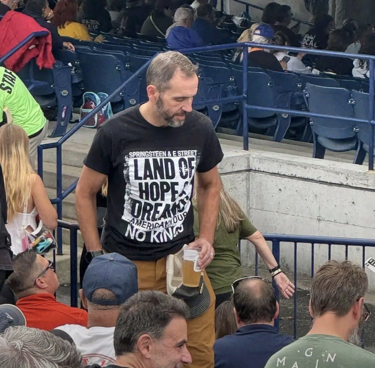 krassenstein's tweet photo. I love this!   Jack Smith at the Power for the People concert https://t.co/bkPiLOayBl