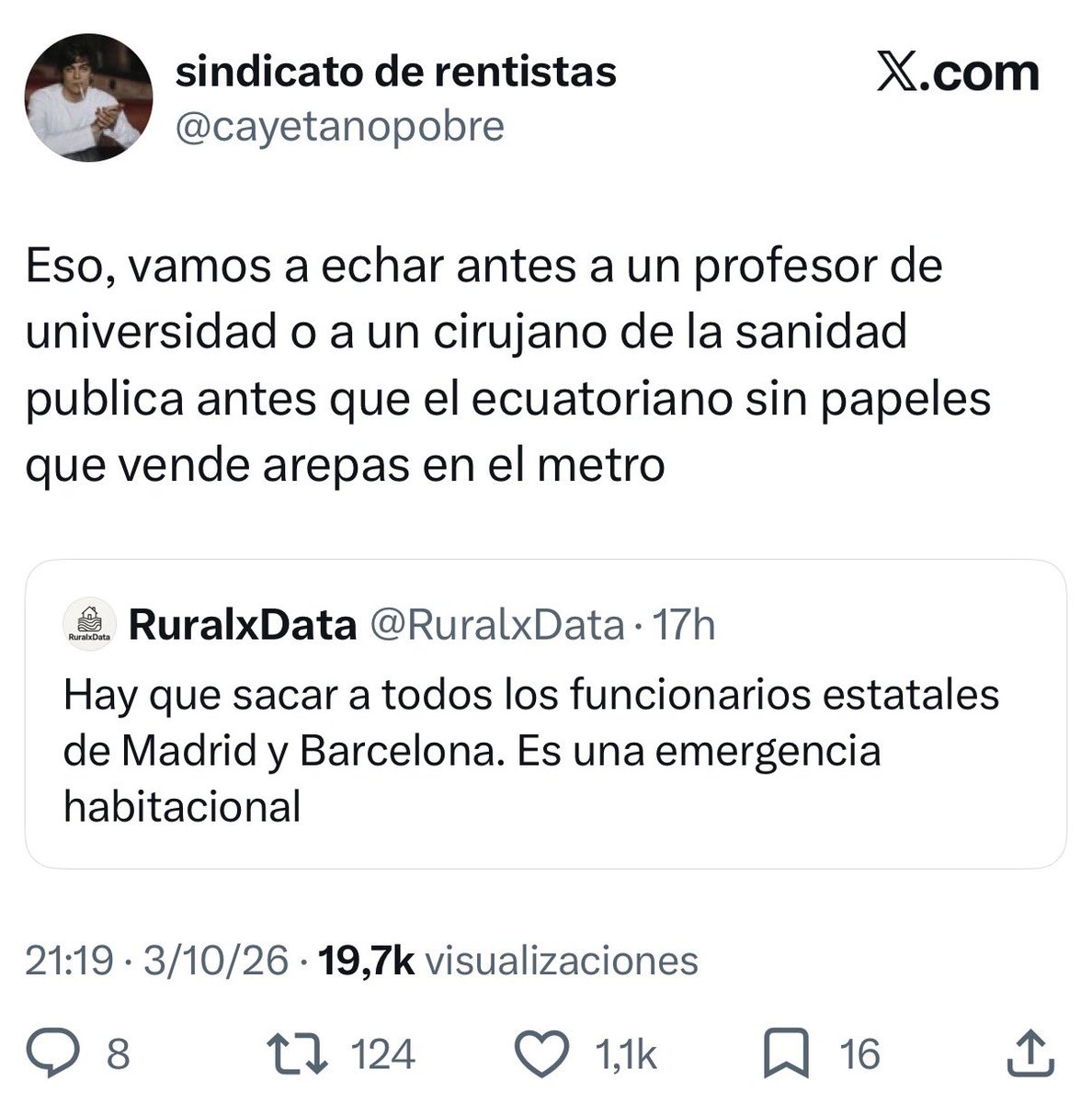 mejoreszasca's tweet photo. ZASCA!!!!!!!!! de @cayetanopobre a @RuralxData https://t.co/21h3QDufKY