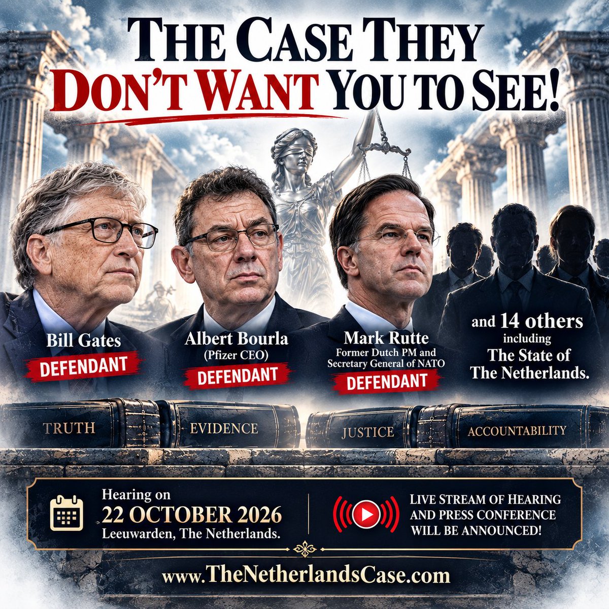 CoviLeaks's tweet photo. 🚨 THEY ARE BURYING THIS! Those exposing the truth have already faced targeted attacks, censorship, and a desperate campaign to silence them. This is the ONE case they don't want you to see - exposing the truth of a sinister agenda to intentionally cause mass harm and deaths. Please share to break the silence!🚨