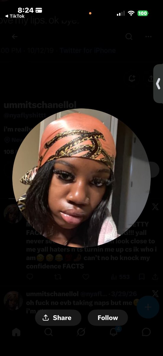 sluttedsy's tweet photo. @nyaflyshittt @AriTheDon if you think this will be fwm on MY day you crazier then what you look 😭 https://t.co/2GH5mmiT9N