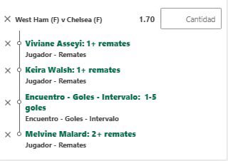 picksonlineprem's tweet photo. Recomendación 🍀

📝 Partido muy interesante de Premier Femenina. El Chelsea como ya he dicho es un equipazo y buscará el primer puesto en liga, ya que tiene plantilla para ello. 

Malard y Asseyi son las protagonistas de cada equipo, ambas promedian muchos remates. https://t.co/1Z8gCMWuDN