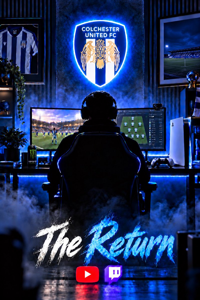 Smythy33_'s tweet photo. After a bit of time away from streaming I’ve decided to get back into it, as you can tell by my account I run a Colchester United PnP team and compete in the @Friendzy2806 PnP league

Not got a definite schedule put in place just yet but hoping to stream 3/4 days a week with a potential extra day in the future. 

It won’t be just streaming FC27, hoping to play multiple games on stream, both single-player and multiplayer 

Can’t thank the lads in the @OniJosh_ and @Friendzy2806 server enough for their continued support and encouragement in getting back into streaming
