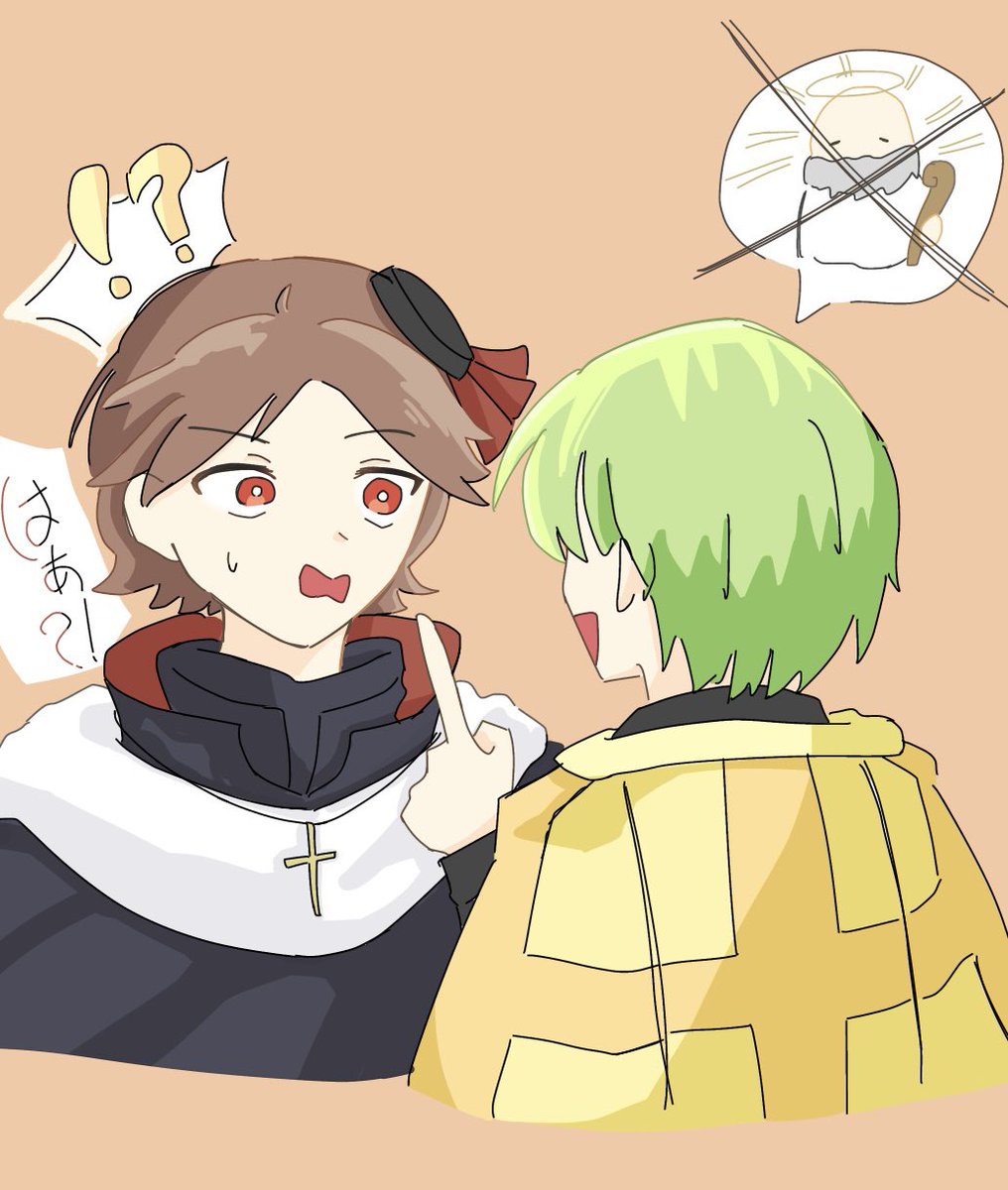 Nanohana0310's tweet photo. 何かと絡ませたくなる二人… https://t.co/C0Gxkvgcpp