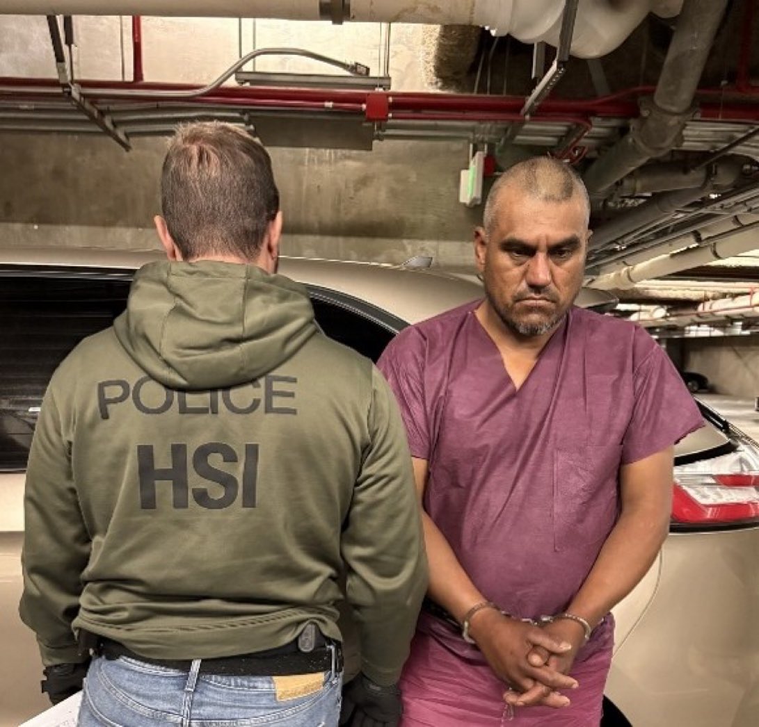 GuntherEagleman's tweet photo. Deported three times. He came back every time, and now a federal officer can't walk without help.

ICE says Jesus Israel Garcia Cobarruvias rammed officers in August and left one of them badly injured. He had a record of domestic violence, burglary, and obstruction, and he kept crossing back anyway.

And Democrats still call ICE the villains. 

This is who the agents are up against every day, and it's exactly why enforcement isn't optional.