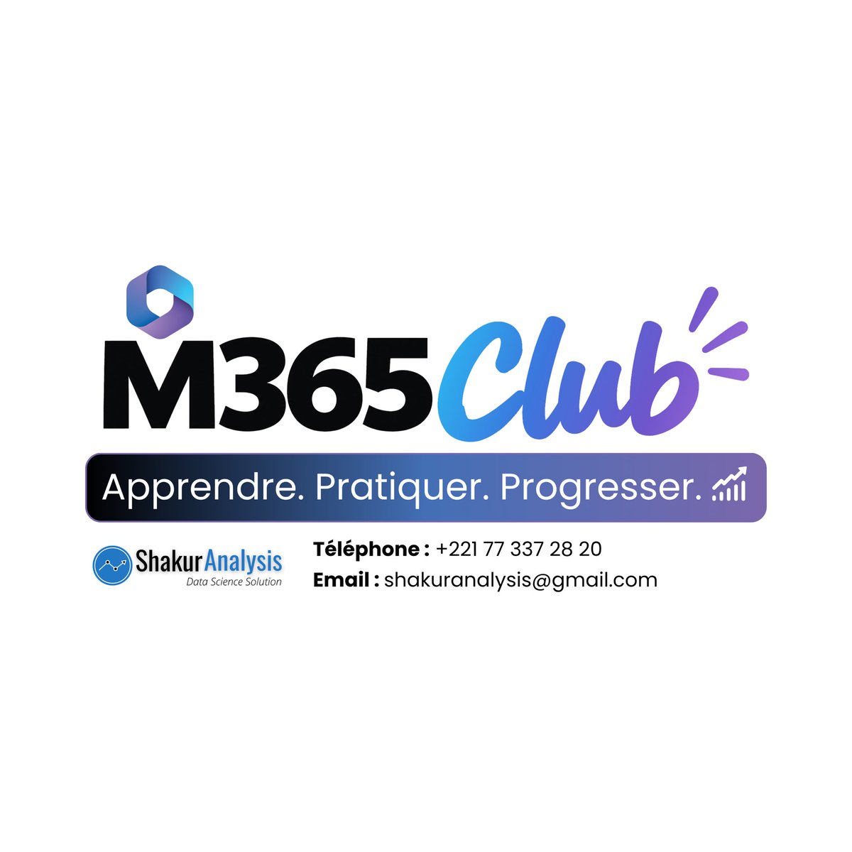 CheikhIbraa's tweet photo. 🚀 Le M365 Club arrive !

🗓 Chaque dimanche | 15h – 17h | En ligne sur Teams
🚀 1ère session : 08 novembre 2026
💰 10 000 FCFA / mois

👇🏽 Les inscriptions sont ouvertes !
https://t.co/jKMFG7152P

M365 Club — Apprendre. Pratiquer. Progresser.

#Microsoft365 #PowerPlatform https://t.co/zyST87nL1I