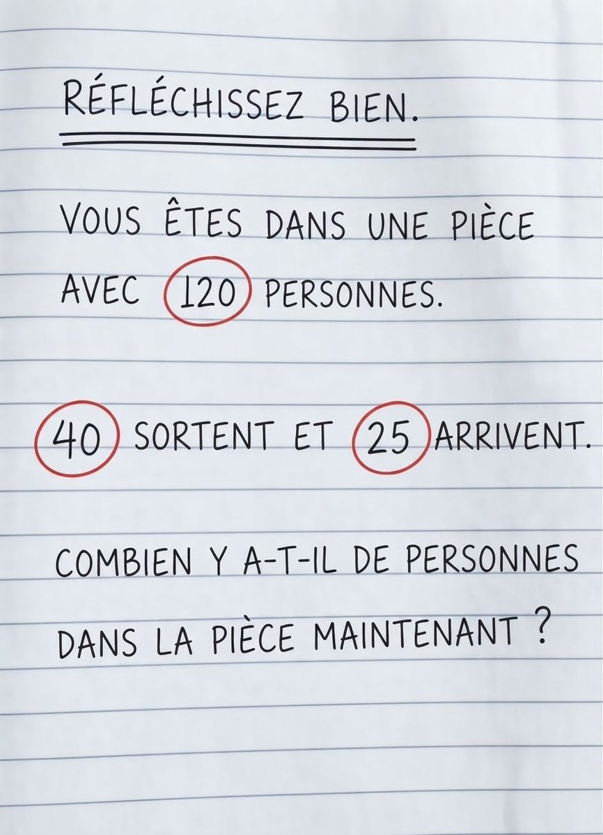 Zinkst_'s tweet photo. Réfléchissez-y à deux fois.

La première réponse que vous obtiendrez est probablement fausse 😏 https://t.co/JQetpC8riy