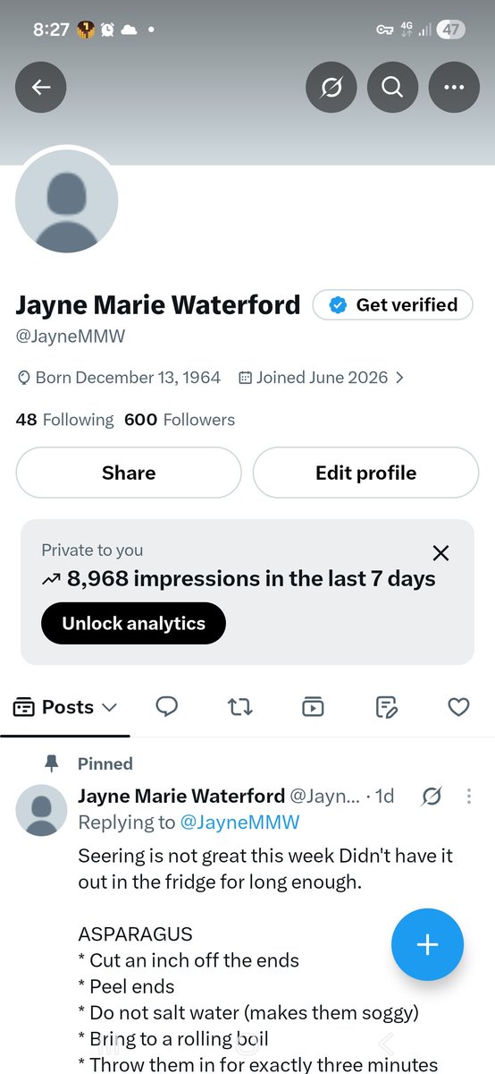 JayneMMW's tweet photo. 600!!! WOO HOO!!!
THANKS to everyone who has come aboard for the ride. :DDD https://t.co/POkSnzZkQb
