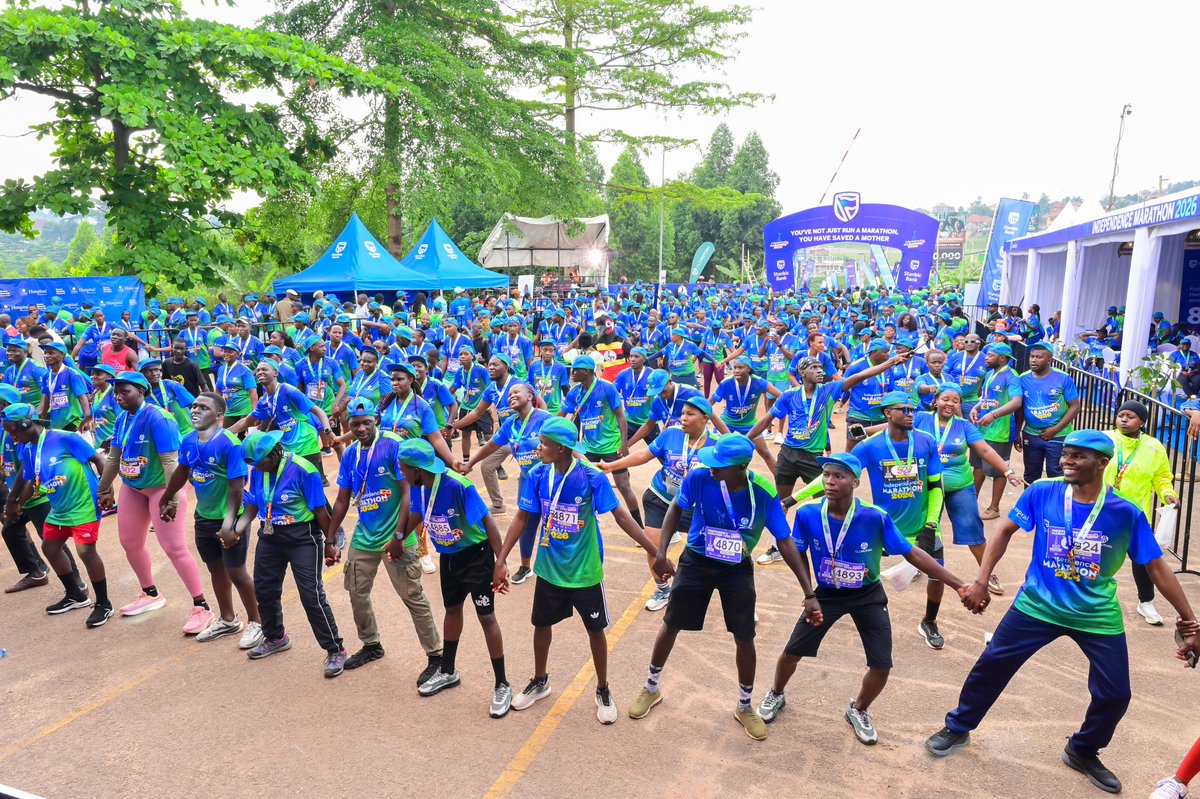 CEOEastAfrica's tweet photo. Hundreds of Ugandans turned out for the second Independence Marathon, rallying behind the “Save a Mother” campaign to strengthen access to lifesaving blood for expectant mothers.

With support from @stanbicug and other partners, the initiative is raising funds for a modern cold storage facility at Mengo Rotary Blood Bank.

Read the full story https://t.co/l6DtVLidhD

#IndependenceMarathon #SaveAMother #MaternalHealth #StanbicUganda #BloodDonation #Uganda
