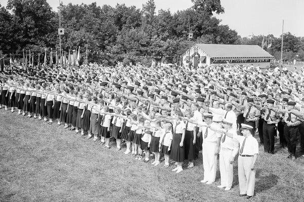 drippydaveeee's tweet photo. @nibblergeorge @MouthS19190 We used to have nazi camps in america . Two sides to each story. https://t.co/23hiwYYtNW