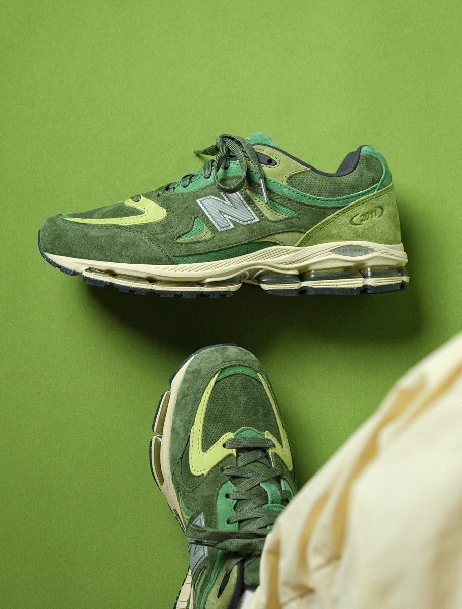 dJejingga's tweet photo. NEW BALANCE COLLAB SAMA KITH... ASLI KEREN BANGET WARNA PURE MATCHA https://t.co/HEdLcyPySc