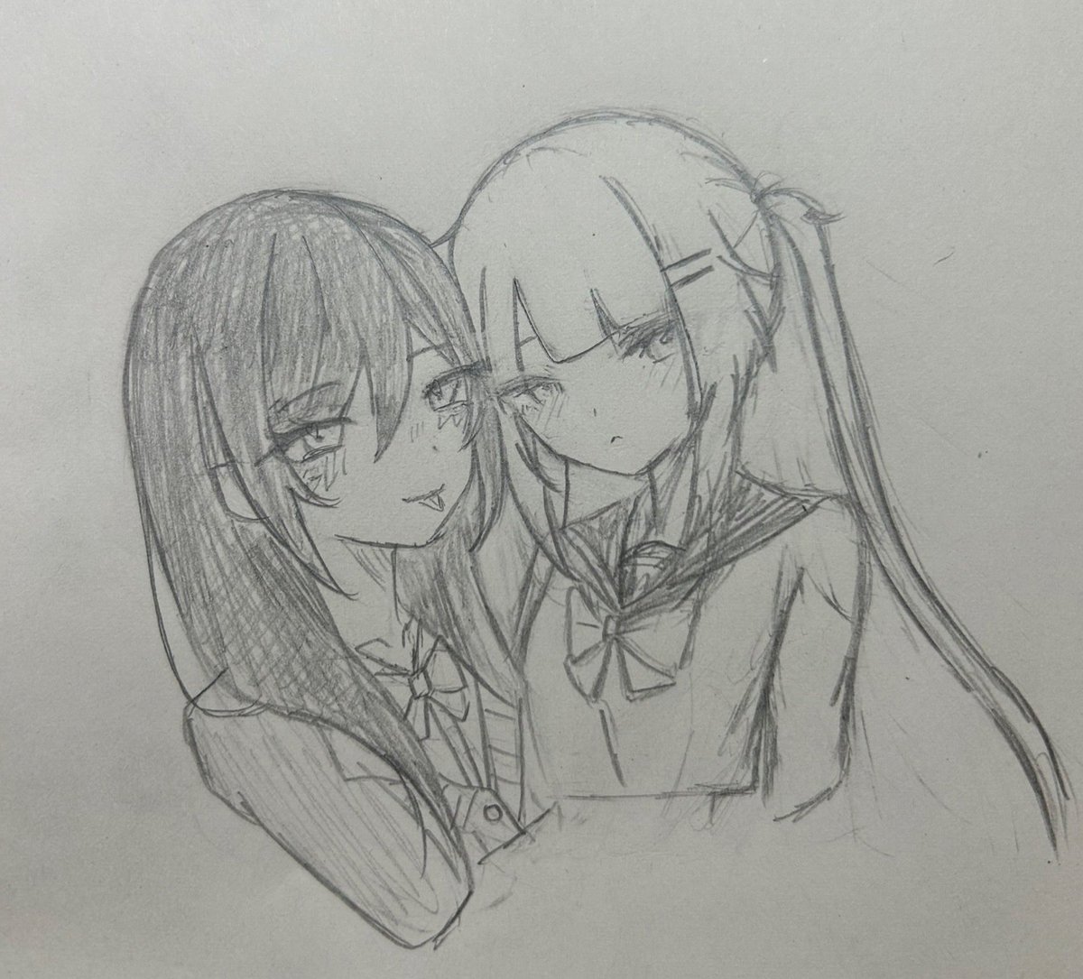 fk_c8er's tweet photo. セーラー服　ブレザー
#どっちが好き　#セーラー服 #ブレザー #絵描きさんと繋がりたい https://t.co/KziYJNOnjI