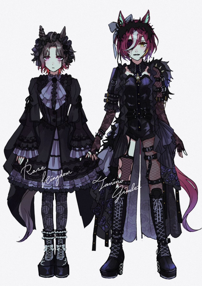 hollowtree___'s tweet photo. ゴシックスタイル🌹🍸全身ver https://t.co/7s0b3VKVdT