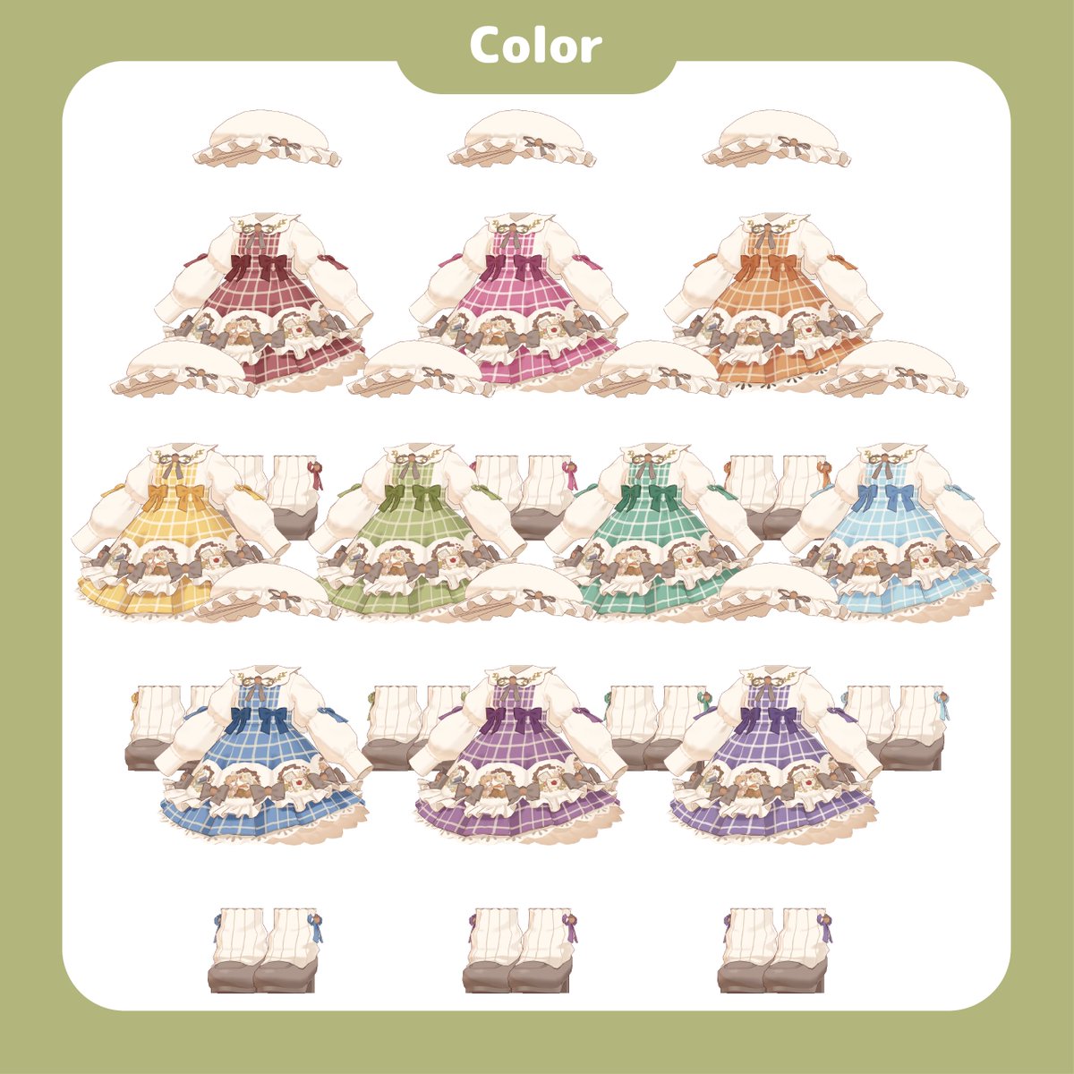 mmmakaron3d's tweet photo. 【☕プレゼント企画🧸】
衣装公開を記念して、「森のお茶会ワンピ（りこりす対応版）」を抽選で2名様にプレゼントいたします✨

〈参加条件〉
・この投稿をリポスト
・フォロー

〈期限〉
10/7（水）21:00

💚BOOTHのスキ！50毎に1名追加

ご応募お待ちしてます✨

#えむえむやのお洋服 https://t.co/ya6EL3YsCr