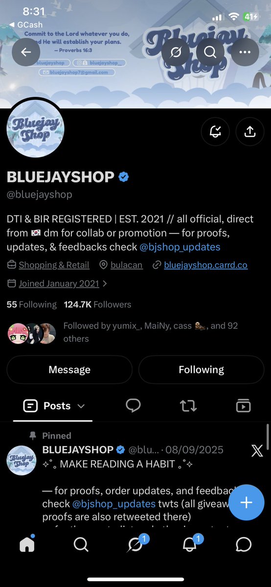 Cheolito_08's tweet photo. @bluejayshop THANK YOU PO🫶🫶🫶 https://t.co/SgHCyxxe7D