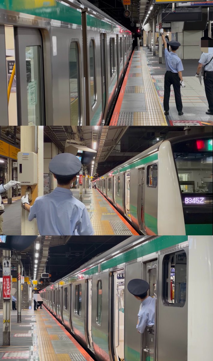 JYJJ_KNT's tweet photo. 2026/10/04 0:20〜4:40
JR新宿駅ナイトツアー 2026
埼京線車両を使用した仕事体験！

・終電、始発列車の見送り
0:44 山手線 池袋行き
0:53 総武緩行線 中野行き
4:31 総武緩行線 千葉行き
・ホーム見学 立番の方が使用する機器の紹介
・埼京線E233系を使用した駅員・車掌体験
駅員：放送・乗終合図
車掌：放送・メロディ+車両の乗降案内 各1コーラス
+一部行き先表示の撮影・放送の録音

4時間じっくり体験・撮影・録音を楽しませていただきました！！乗降案内は意外にも触れられないことが多かったのでめっちゃ嬉しかったです！
そして誰もいない新宿駅は新鮮でした笑
イベントに携わった新宿駅・新宿乗務の皆さま、ご一緒した参加者の皆さま ありがとうございました😊