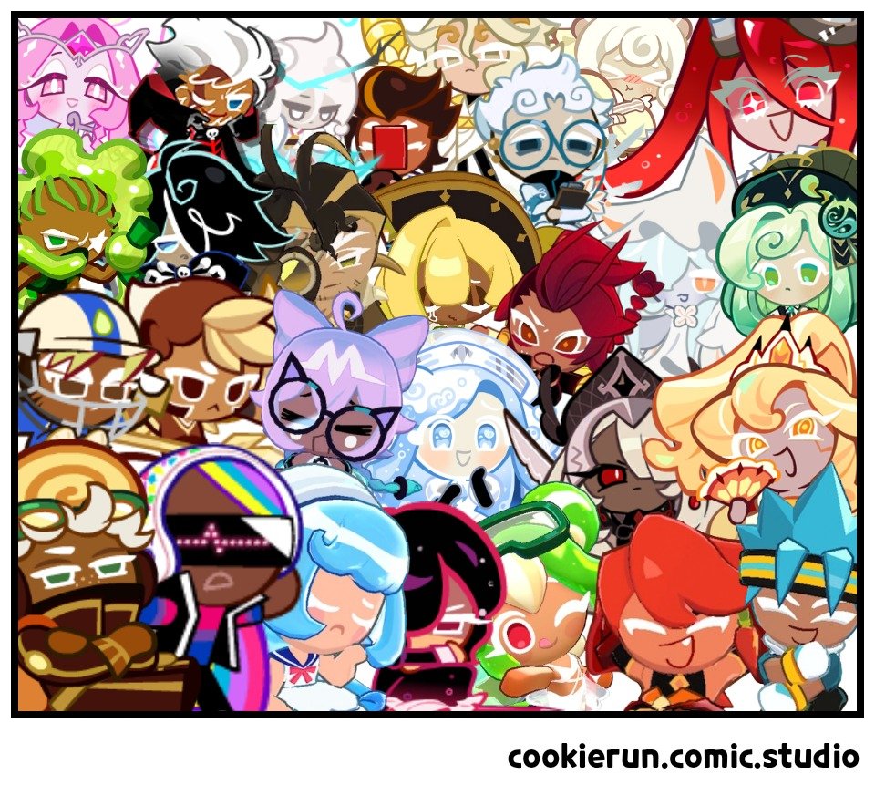 Happ722's tweet photo. #クッキーランナーさんと繋がりたい
🍪🏃中心にイラストを描いています！学生。地雷なし。自作発言等❌

←好きな🍪達
　各ゲームの推し（男女）→

詳しい自己紹介や各シリーズの最推しなどはこちらのプロフカードにまとめています！見づらいかもですがお気軽にどうぞ！！➔https://t.co/0kn9eoyOgG https://t.co/CfCvSP3379