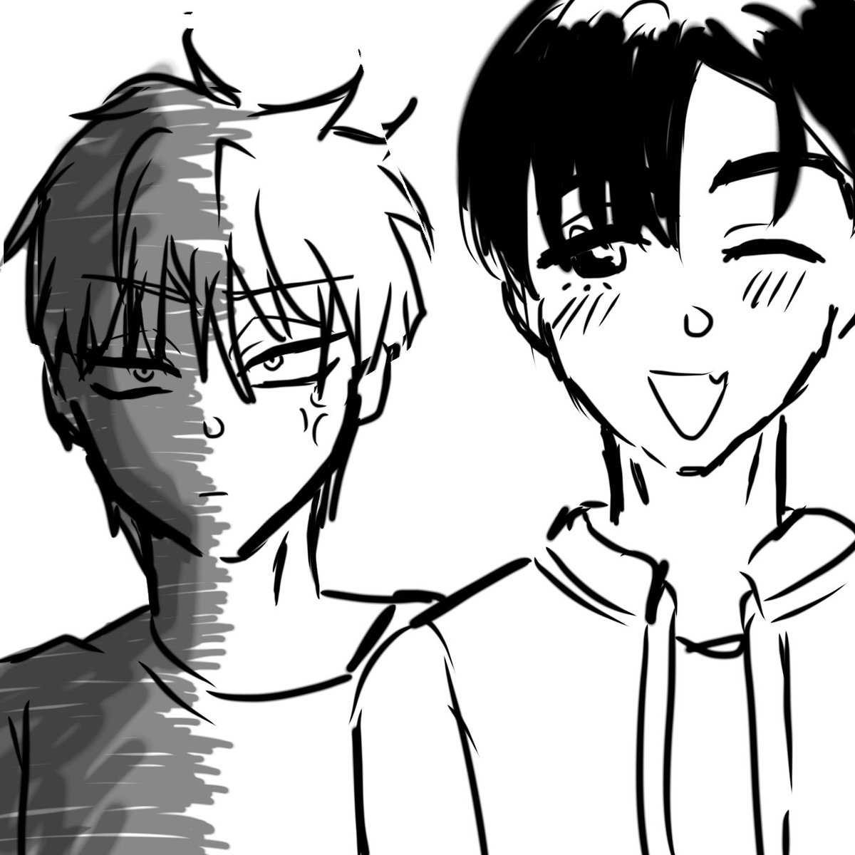 Goidaocyt's tweet photo. ??:Are you guys dating?
Ivan: yea-
Till: NO. https://t.co/WbqlOwALnD