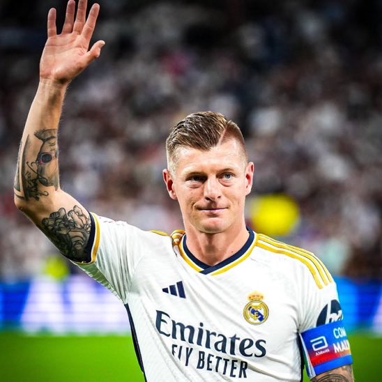 MadridXtra's tweet photo. 🗣️ Davide Ancelotti: “Toni Kroos should have a Ballon d’Or. A player like him not having a Ballon d’Or is shocking.” https://t.co/49vKdmv4xV
