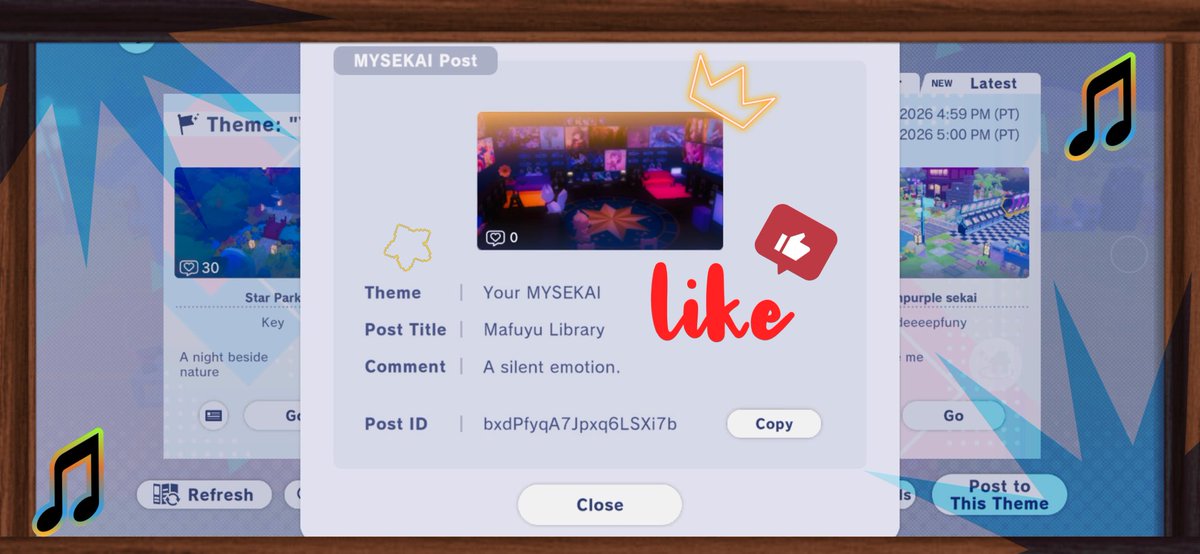 keisuromi's tweet photo. #mysekai #prsk #pjsk
#projectsekai #hatsunemiku #hatsunemikuprojectsekai #sekai

A little side project for MYSEKAI contest!
 bxdPfyqA7Jpxq6LSXi7b https://t.co/6EP36EbLhB