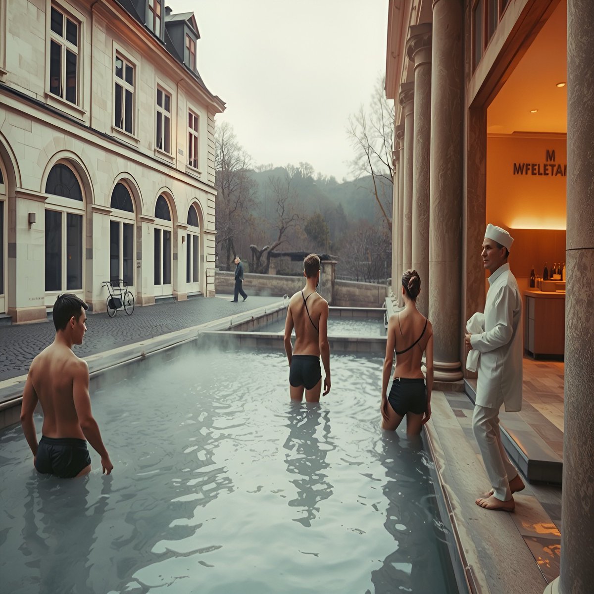 webmty_com's tweet photo. Desde las termas romanas hasta el imperio multimillonario del “self-care”, Spa (Bélgica) sigue cobrando por el agua caliente que inventó hace 2000 años. El negocio más antiguo del mundo: venderle a la gente la idea de que bañarse es un logro personal.
#Spa #Autocuidado #HistoriaIrónica
https://t.co/juXAXjsPEM
