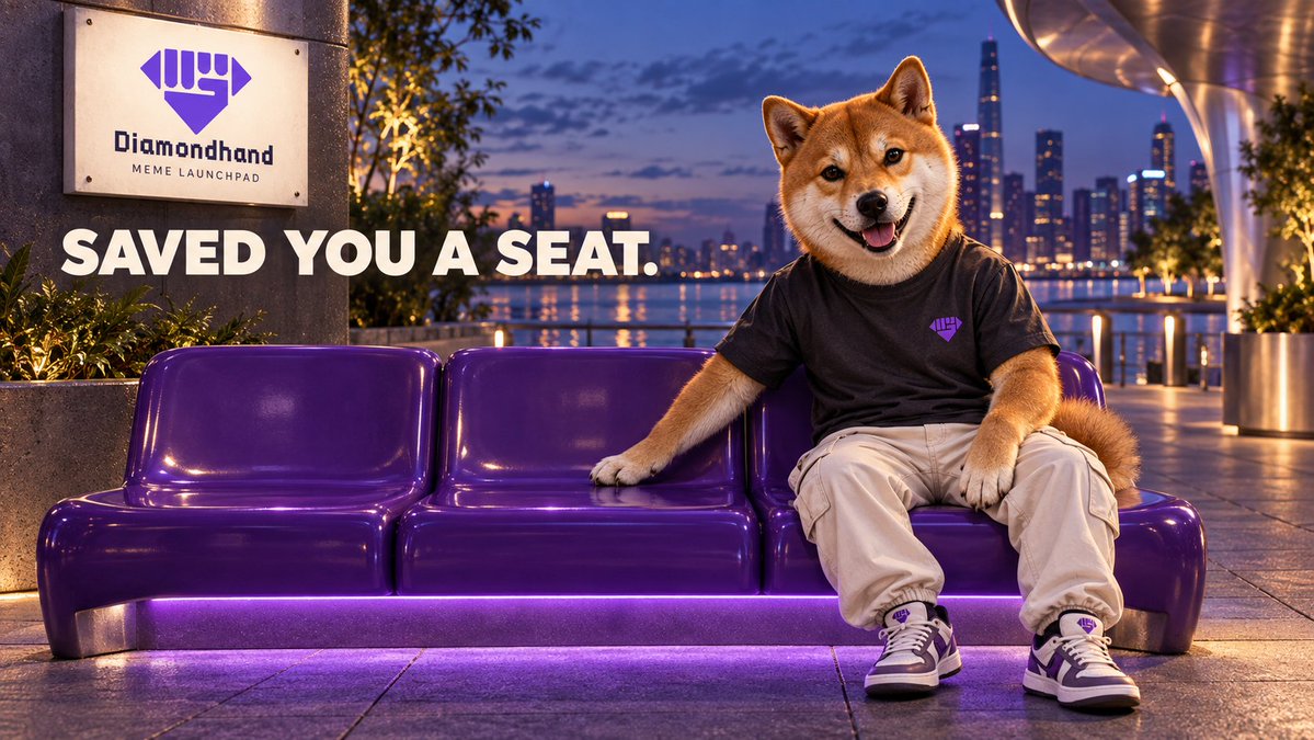 DMNDHAND_HQ's tweet photo. Come for the memes.
Stay for the people.

There's a seat for you at Diamondhand. 💜

#DiamondHand #MemeLaunchpad https://t.co/19gFnzv044