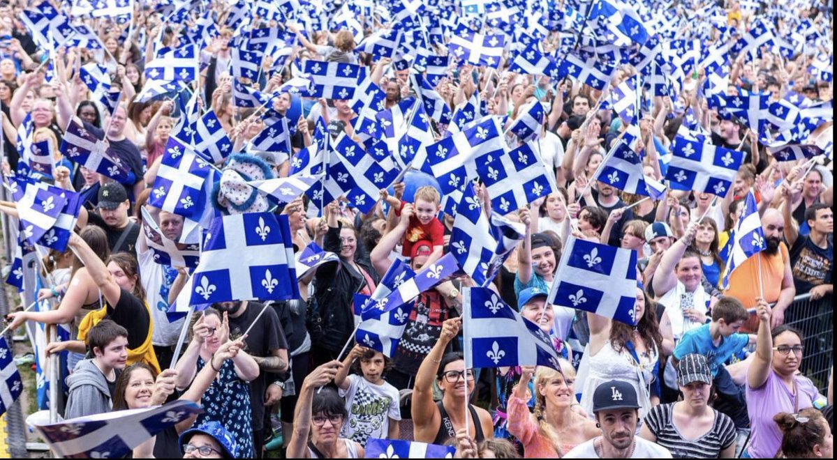 AnnabelleFCote's tweet photo. POURQUOI JE VOTE PARTI QUÉBÉCOIS

Parce que je refuse de regarder le Québec rapetisser tranquillement en me faisant dire que tout va bien.

• Pour ramener l’immigration à des niveaux compatibles avec notre capacité d’accueil, je vote Parti québécois.

• Pour renverser le déclin du français plutôt que simplement le constater, je vote Parti québécois.

• Pour défendre notre modèle de laïcité et nos choix de société, je vote Parti québécois.

• Pour une gestion rigoureuse des finances publiques, un retour plus rapide à l’équilibre budgétaire et une équipe économique solide, je vote Parti québécois.

• Pour mettre fin aux dédoublements coûteux entre Québec et Ottawa et faire en sorte que nos impôts servent les priorités choisies par les Québécois, je vote Parti québécois.

• Pour que les prochaines générations héritent d’un Québec qui a confiance en lui, en sa langue, en sa culture et en son avenir, je vote Parti québécois.

Et surtout, parce que nous arrivons peut-être à notre dernière véritable occasion de faire du Québec un pays et se débarrasser d'un palier gouvernemental de trop. Avec notre poids démographique qui diminue et le français qui recule, cette fenêtre ne restera pas ouverte éternellement.