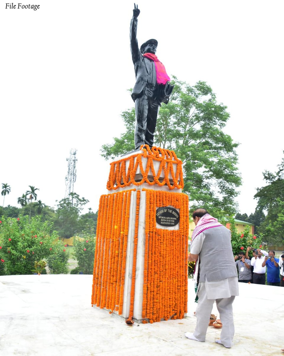 himantabiswa's tweet photo. Congratulations to the BTC Govt led by Shri @HagramaOnline on completing 1 year in the service of the people of BTR.

Our Triple Engine NDA Govt in Delhi, Dispur and Kokrajhar is ensuring that the region grows and progresses swiftly in the developmental ladder.

Under the leadership of Hon'ble Prime Minister Shri @narendramodi ji, we are implementing every clause of the Bodo Peace Accord and ensuring peace prevails in the region.

All State Govt welfare schemes- from Orunodoi to CMAAA to MMUA to Free ration among others are being implemented with full force in the region.

Our Govt has also approved a ₹1,000cr special package for developing roads infrastructure in the region and is taking steps to position the region as a manufacturing and logistics hub.