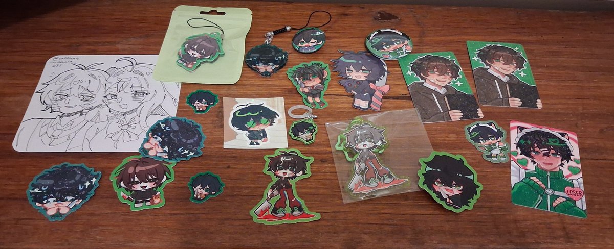 cappu_ch1's tweet photo. #Cosmania2026 haul... 🤤🤤🤤 https://t.co/HN4Kq1kVEc