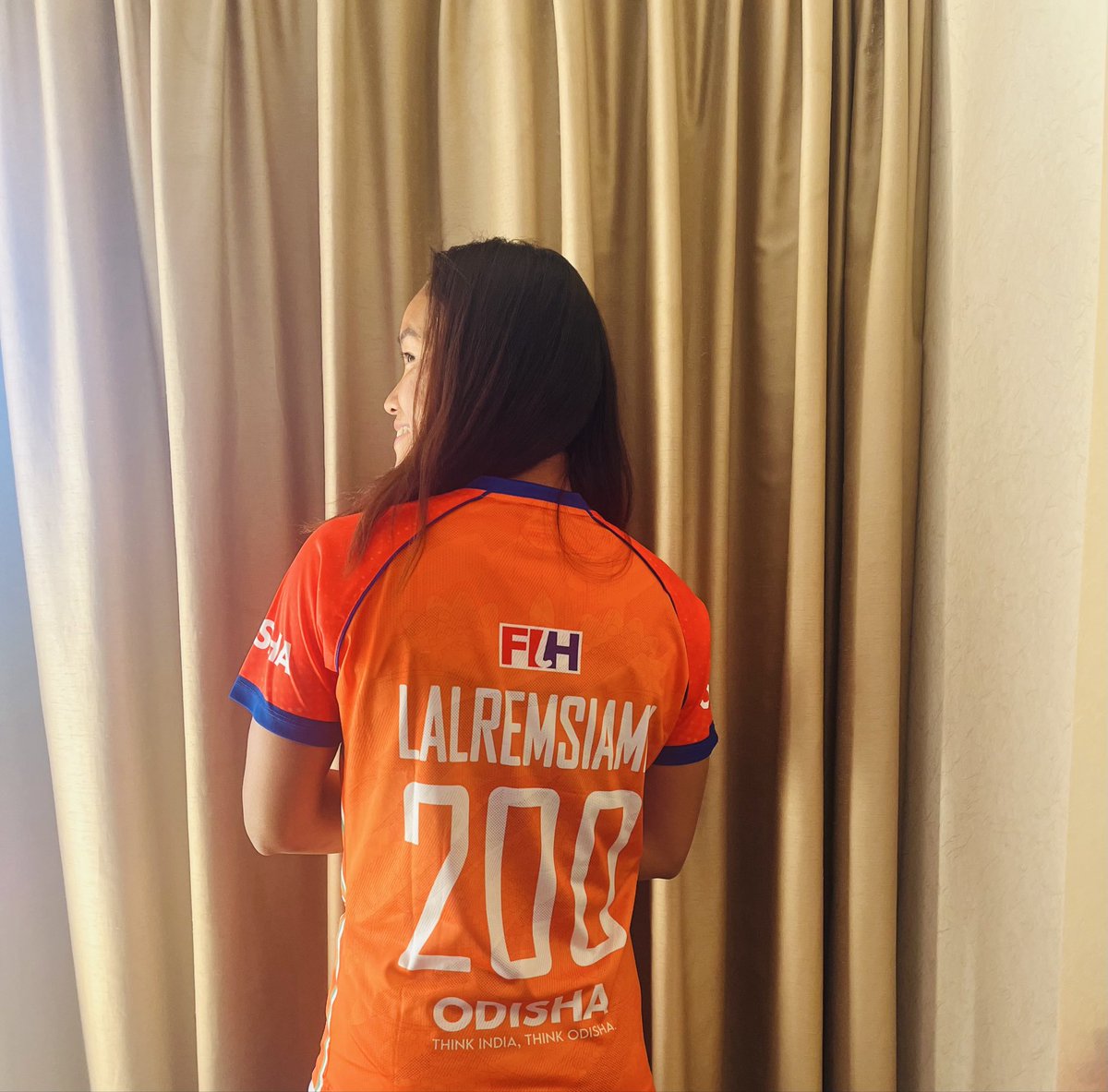 Lalremsiami30's tweet photo. A dream come true!🥇🇮🇳

200 matches in the Indian jersey + Asian Games Gold + Directly qualified for LA 2028 Olympics + making history after 44 years!🇮🇳🫶🏼

Thank You, Jesus Christ, for guiding me through it all.🙏🤍

Blessed beyond words.🙏✨

#Goldmedalasiangames #hockeyindia https://t.co/J6tKOr0s3M