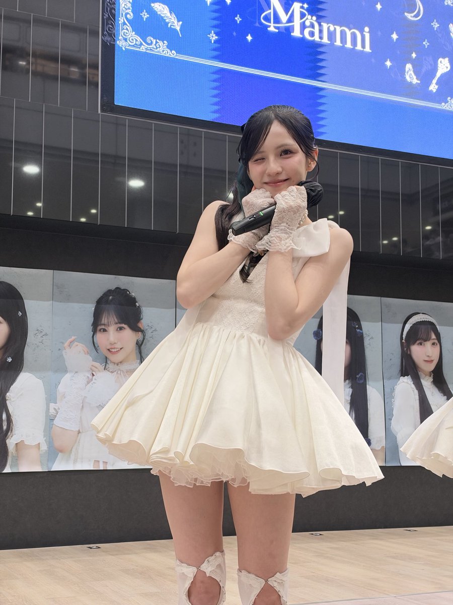 _miso_05's tweet photo. 2026.10.04
光が丘IMA

はーちゃんの歌とダンス今日もとっても可愛くてかっこよかったです💚
名前覚えてくれてて嬉しかった😭😭
沢山ファンサ貰えて、18Proにして良かった😭😭
今日も天才アイドルでした✨👏
沢山お話できて幸せでした🫶💕

 #seju
 #Märmi
 #日髙葉月
@8_hazuki8 https://t.co/H03HU4efD5