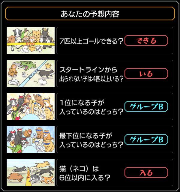 nasunask's tweet photo. 十三支の動物たちが挑むレース、みんなはどう予想した？

#モンスト
#オーブバックチャレンジ https://t.co/fGm7vML2zE