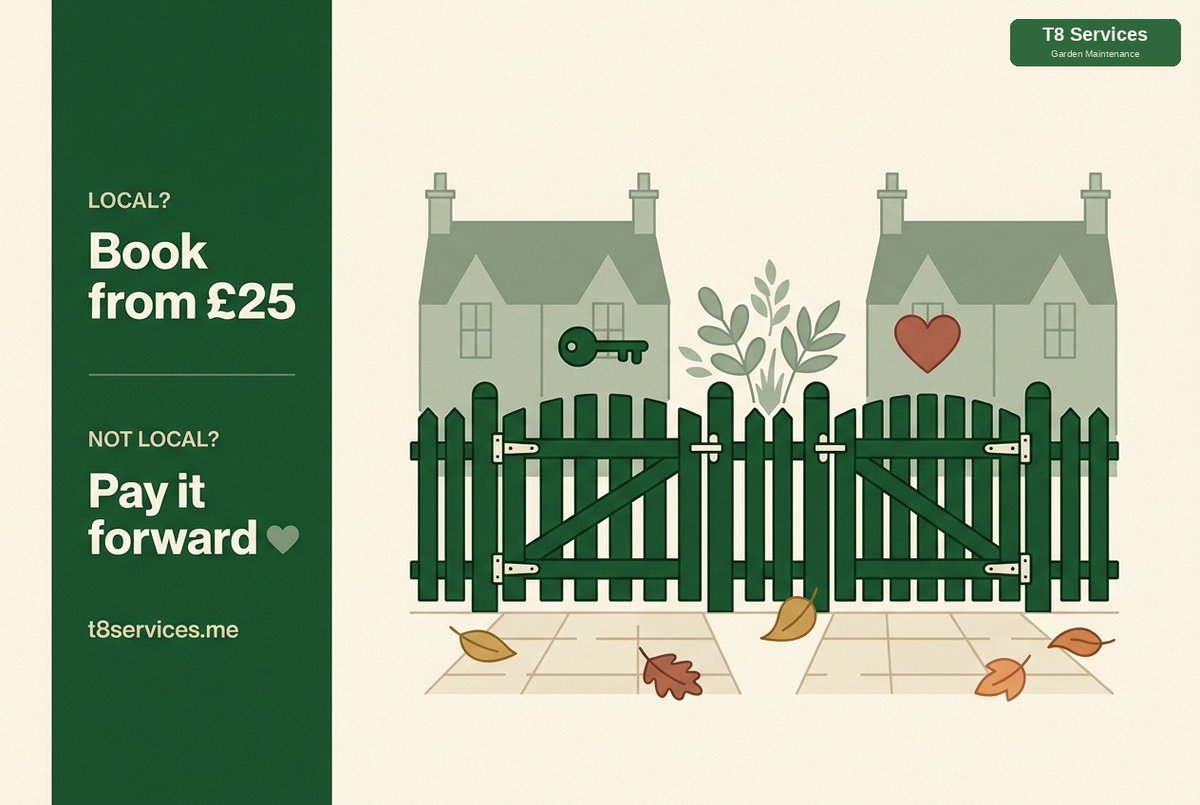 st3v3_t88888's tweet photo. Local? Book your garden sorted from £25 🌿
Not local? You can still help. 💚

Donate so we can help Scottish Borders neighbours who can't afford garden maintenance.

Book or donate 👇 https://t.co/C3s7r9P8cU

#ScottishBorders #PayItForward #Kelso #Duns #Eyemouth https://t.co/91VtyD8CkO