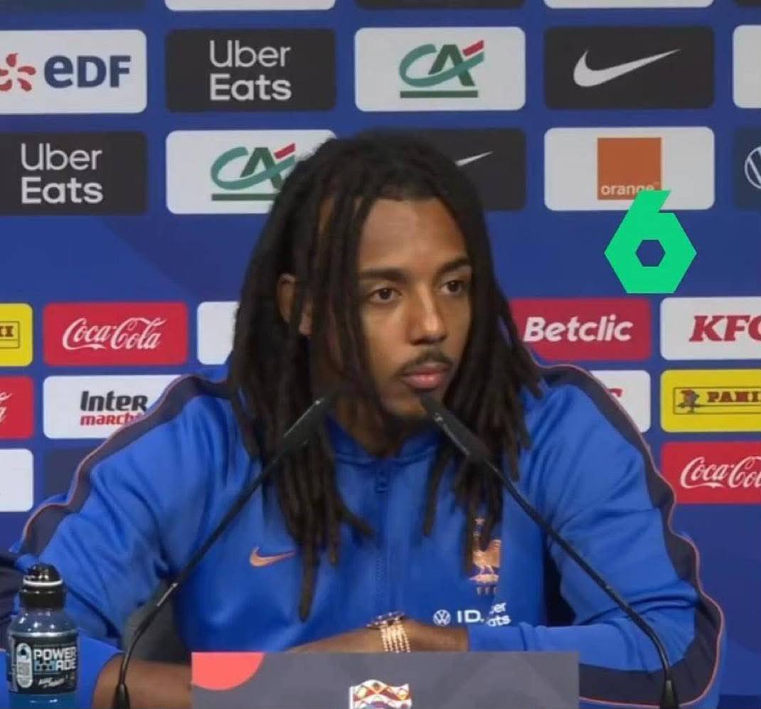 KINGTITO06's tweet photo. 🔥 🌠 Jules Koundé: "Limited playing time at Barça? It's Flick's decision and CONSEQUENCE of my last season in which I underperfomed.

#fcblive https://t.co/ZYsDblbJGO