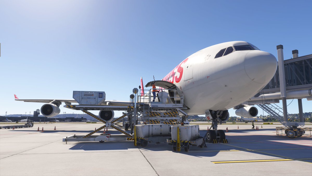 ja8961's tweet photo. LX160(ZRH-NRT、2018）
ZRHはデフォでマシなシーナリーが入っているのに気づいた。どこがそうなのかちゃんと把握してねぇんだよな。 https://t.co/fLkh7BHlfq