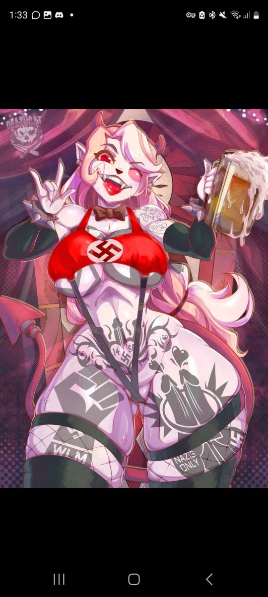 S1UTTY_DEMON's tweet photo. I fucking hate 𝕹𝖎𝖌𝖌𝖊𝖗𝖘 only tolerate them if I have too! Now superior 𝕹𝖆𝖟𝖎 on the other hand~ NNNNGHHH just thinking about them makes me wet~ 𝕹𝖎𝖌𝖌𝖊𝖗𝖘  only deserve to get lynched. https://t.co/p8iXjHZUYk
